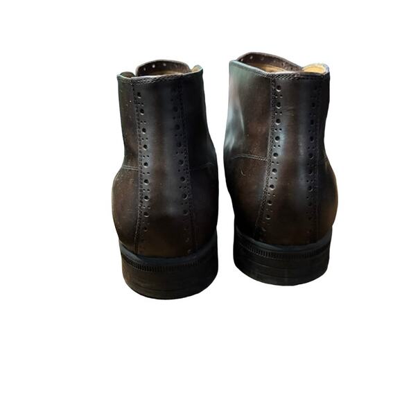 Cole Haan shoes men's chukka boots dark brown leather dress shoes sz 10.5 - Picture 4 of 8